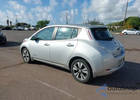 2015 Nissan Leaf Sv из США, поврежденный, VIN 1N4AZ0CP4FC314024